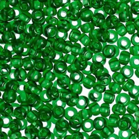 Preciosa rokajl 10/0 – smaragdově zelený (50060), 10 g