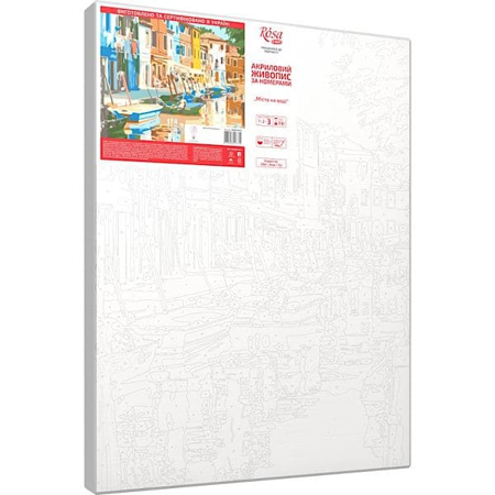 Malování podle čísel Rosa – ROSA START "Město na vodě", 35x45 cm