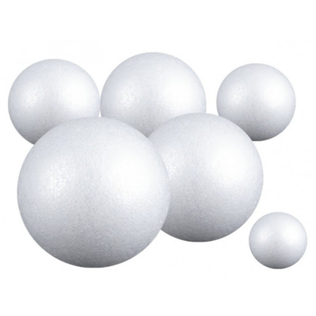 Polystyrenové koule 8cm