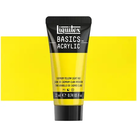 Akrylová barva Liquitex Basics 22 ml – 159 cadmium yellow light