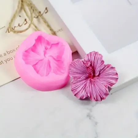 Silikonová forma květ – pro výrobu svíček nebo mýdla