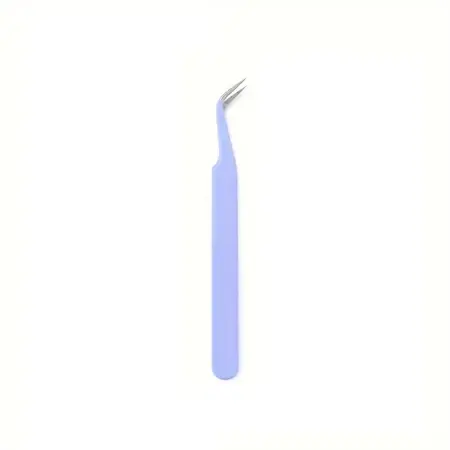 Pinzeta na nálepky a kamínky – zahnutá, 11,8 cm