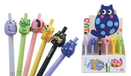 Kuličkové pero COLOR CAT