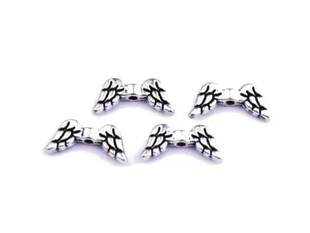 Kovové korálky křídla 7x14mm balení 2 ks