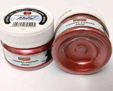 pigmentový prášek Metalický Pentart 5 g MĚDĚNÁ