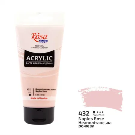 Akrylová barva ROSA Studio – 75 ml  432 Naples rose