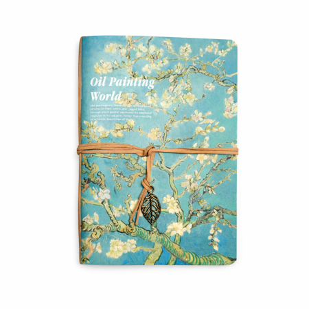 Skicák A5 „Oil Painting World“ – 80 stran Mandlový květ