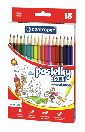  Pastelky Centropen 9520 18ks