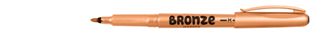Permanentní popisovač Centropen 2670 bronzový