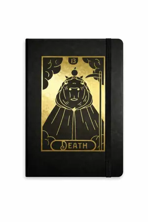 Poznámkový blok A5 Tarot & Kapibara – Death