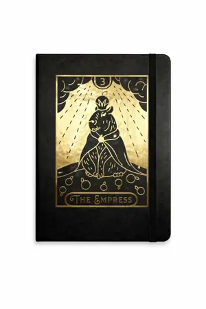 Poznámkový blok A5 Tarot & Kapibara – The Empress
