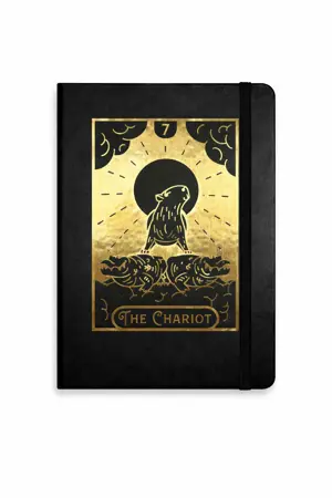 Poznámkový blok A5 Tarot & Kapibara – The Chariot
