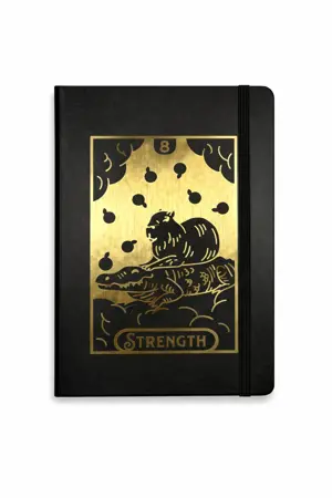 Poznámkový blok A5 Tarot & Kapibara – Strength