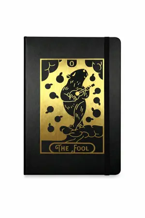 Poznámkový blok A5 Tarot & Kapibara – the fool
