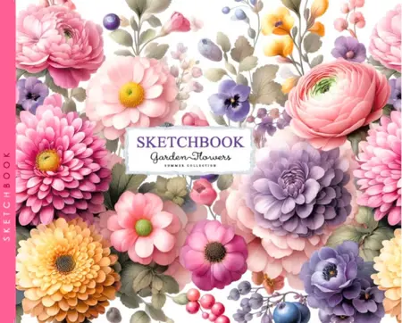 Sketchbook LOVELY 14,0 x10,5 cm 