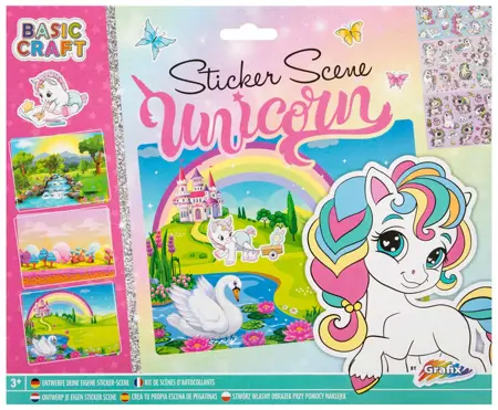 Kreativní aktivity se samolepkami - Jednorožci  