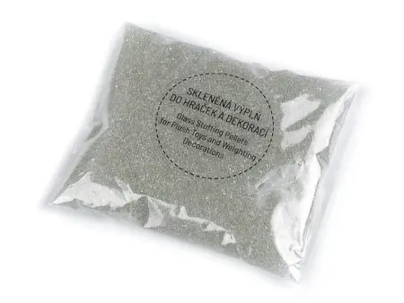 Skleněná výplň do hraček a dekorací 250 g