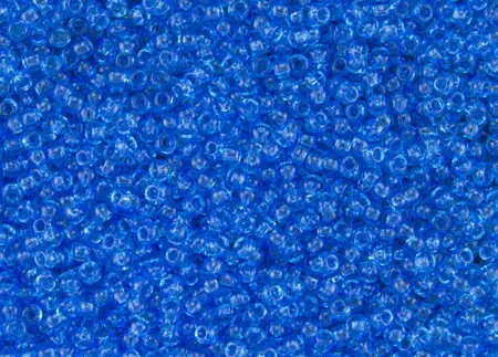 Rokajlové korálky - Round 15/0 : Transparent Aquamarine TR-15-3