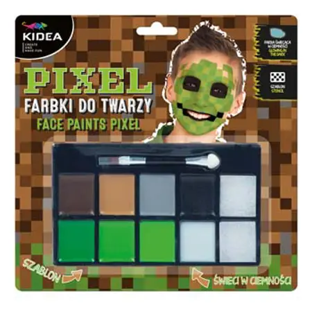 Barvy na obličej - Pixel 