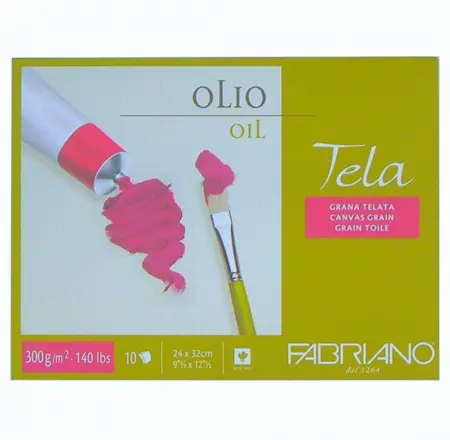 Blok s plátnem Fabriano Tela 30x40cm 300g