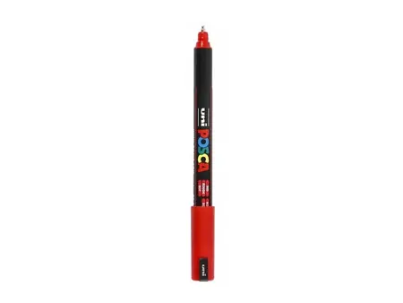 Acrylic marker Uni Posca 0.7mm PC-1MR – 15 red