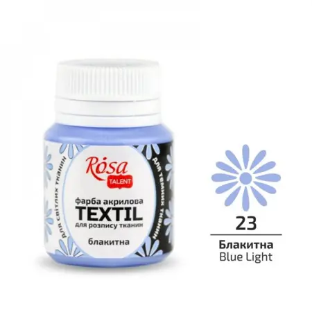 Barva na textil Rosa 20ml  23 Blue light
