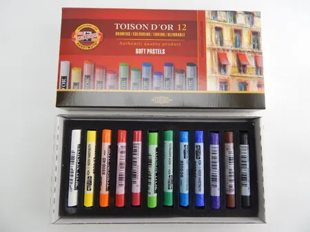 Toison sada prašných kříd 12ks