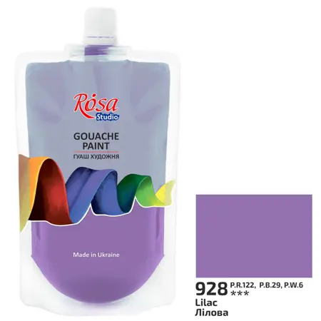 Kvašová barva Rosa 928 lilac 200ml