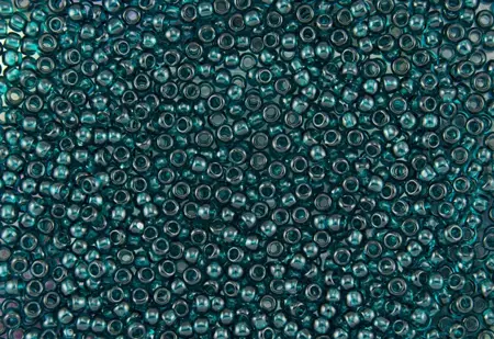 Rokajlové korálky Toho  - Round 15/0 : Transparent Capri Blue TR-15-7BD