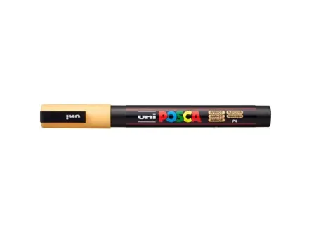 Acrylic marker Uni Posca 0.7mm PC-1MR – P04 apricot