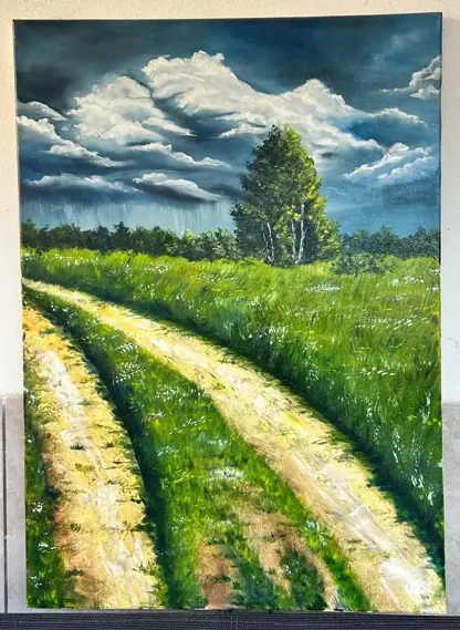  kurz Olejomalby  "Bouřka"