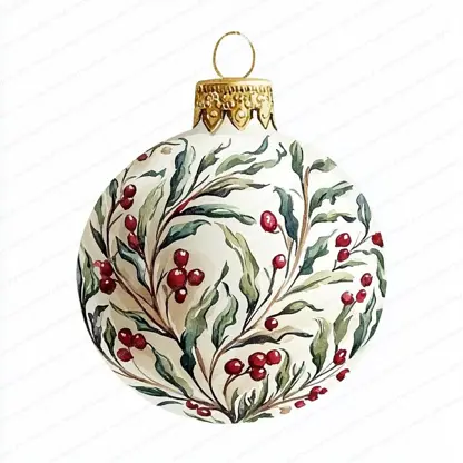 Kurz malování vánočních koulí