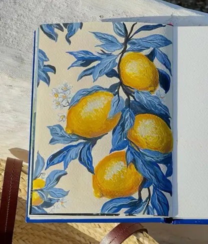 Kvaš: Slunné citrony (A3)